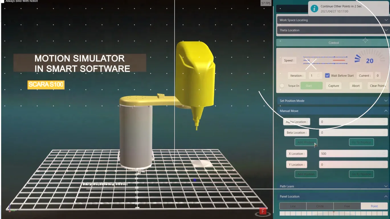 کلیپ معرفی عملکرد ربات صنعتی